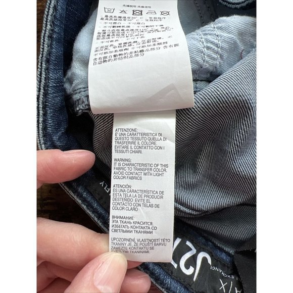 Armani Exchange J27 Super Skinny Button Fly Jeans - Size 24, NWT - Picture 13 of 14
